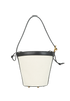 Nappa JJ Bucket Bag, back view